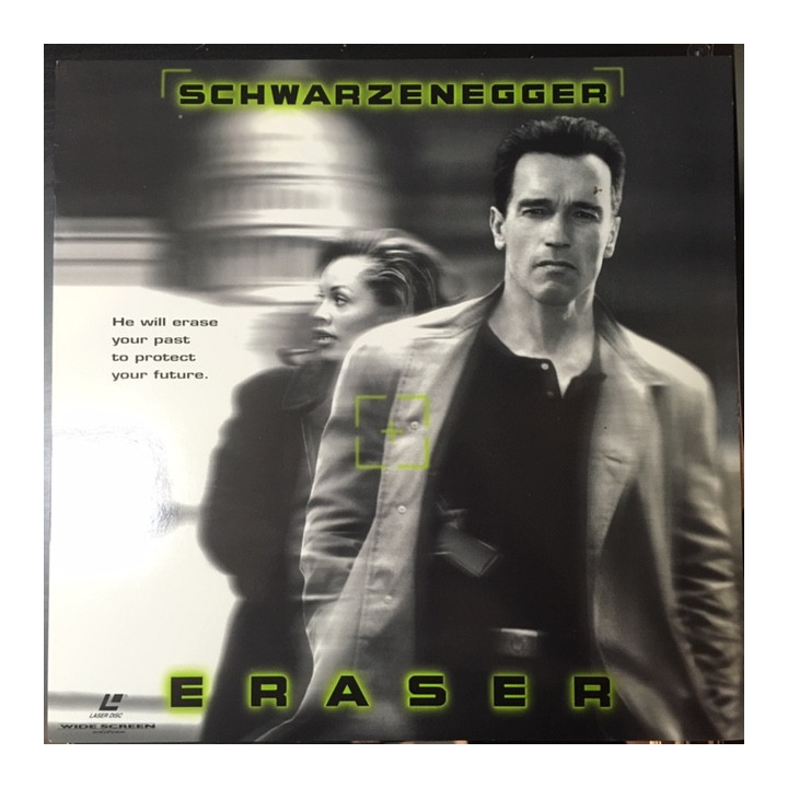 Eraser LaserDisc (VG+/M-) -toiminta-