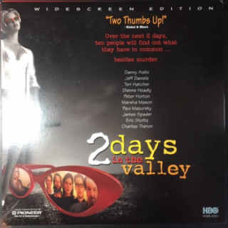 2 Days In The Valley LaserDisc (VG+/VG+) -komedia/jännitys-