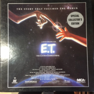 E.T. - The Extra-Terrestrial (collector's edition) LaserDisc (VG-M-/VG) -draama/sci-fi-