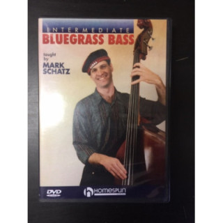 Mark Schatz - Intermediate Bluegrass Bass DVD (VG/M-) -opetus dvd- (R1 NTSC/ei suomenkielistä tekstitystä)