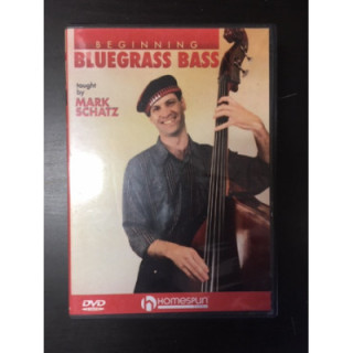 Mark Schatz - Beginning Bluegrass Bass DVD (VG/M-) -opetus dvd- (R1 NTSC/ei suomenkielistä tekstitystä)