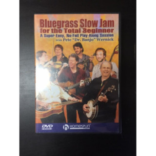 Pete Wernick - Bluegrass Slow Jam For The Total Beginner DVD (G/M-) -opetus dvd- (R1 NTSC/ei suomenkielistä tekstitystä)