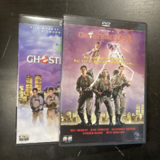Ghostbusters - Haamujengi 1-2 2DVD (M-/M-) -komedia/sci-fi-