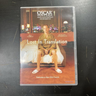 Lost In Translation DVD (VG+/M-) -draama-