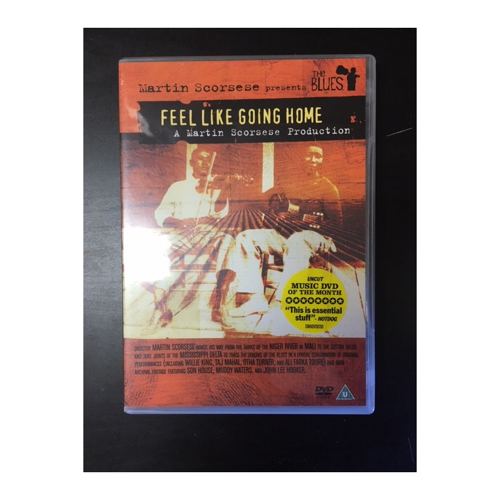 Feel Like Going Home DVD (VG+/M-) -dokumentti- (ei suomenkielistä tekstitystä)