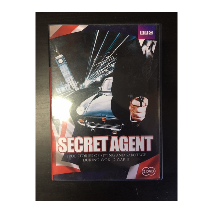 Secret Agent 2DVD (VG-VG+/M-) -dokumentti-