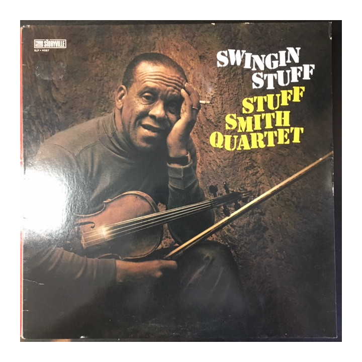 Stuff Smith Quartet - Swingin Stuff LP (VG+/VG+) -swing-