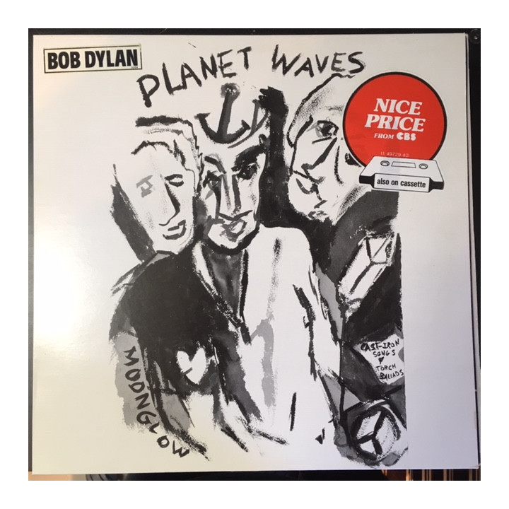 Bob Dylan - Planet Waves LP (M-/M-) -folk rock-