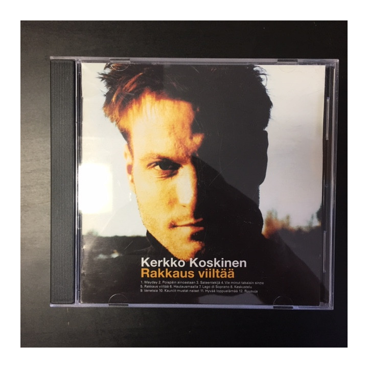 Kerkko Koskinen - Rakkaus viiltää CD (G/VG+) -pop rock-