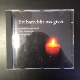 Nanna Rosengård - Ett barn blir oss givet CD (M-/M-) -joululevy-