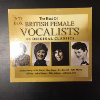 V/A - Best Of British Female Vocalists 3CD (M-/VG+)