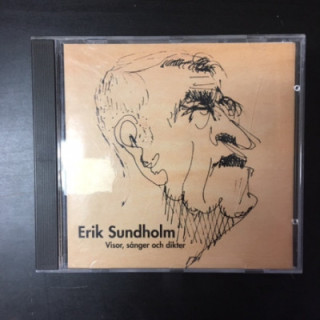 Erik Sundholm - Visor, sånger och dikter CD (M-/M-) -laulelma-
