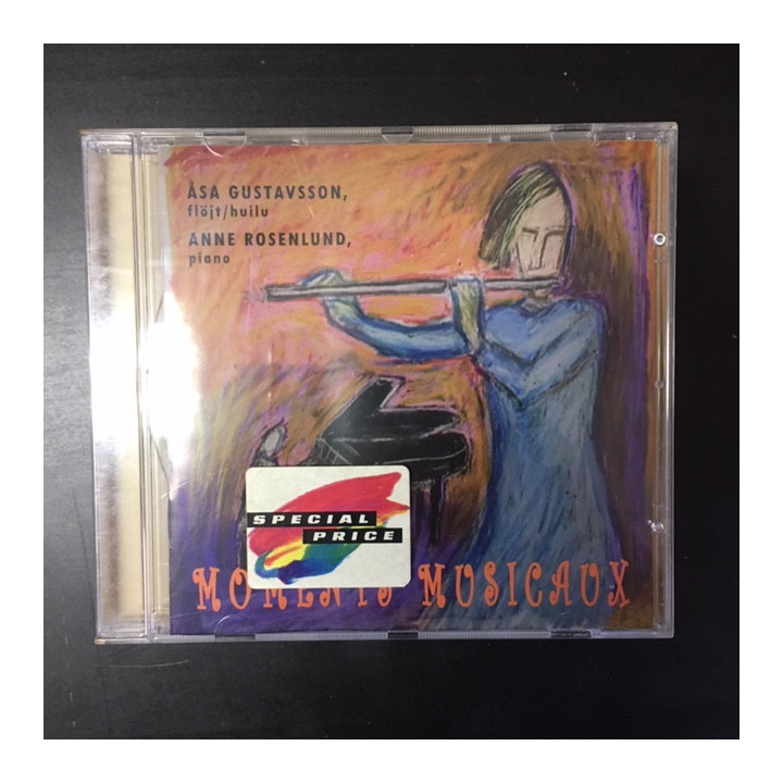 Åsa Gustavsson & Anne Rosenlund - Moments Musicaux CD (M-/M-) -klassinen-