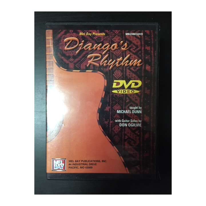 Michael Dunn - Django's Rhythm DVD (M-/M-) -opetus dvd- (R1 NTSC/ei suomenkielistä tekstitystä)