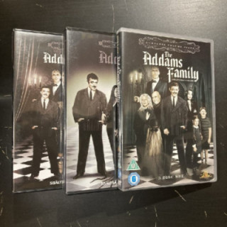 Addams Family - koko sarja 9DVD (VG+-M-/M-) -tv-sarja-