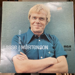 Lasse Mårtenson - Lasse Mårtenson laulaa LP (VG-VG+/VG+) -iskelmä-