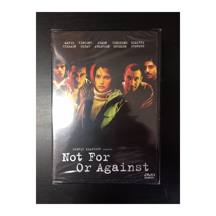 Not For Or Against DVD (avaamaton) -draama/jännitys-