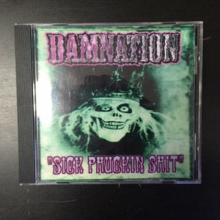 Damnation - Sick Phuckin Shit CD (VG+/M-) -punk rock-