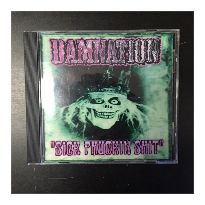 Damnation - Sick Phuckin Shit CD (VG+/M-) -punk rock-
