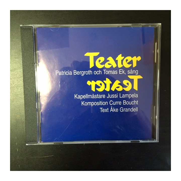 Patricia Bergroth och Tomas Ek - Teater CD (M-/M-) -laulelma-