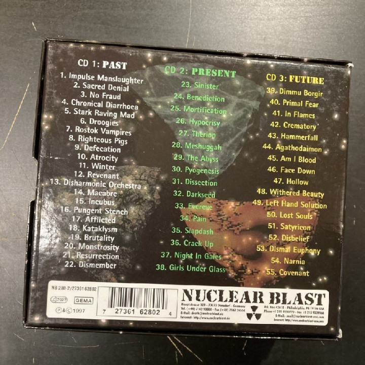 V/A - 10 Years Nuclear Blast 3CD (VG-VG+/VG+)