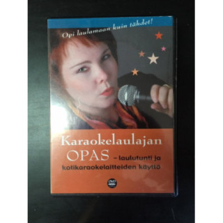 Karaokelaulajan opas - Laulutunti ja kotikaraokelaitteiden käyttö DVD (M-/M-) -opetus dvd-
