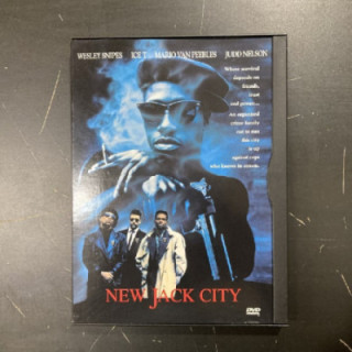 New Jack City DVD (M-/VG+) -toiminta-