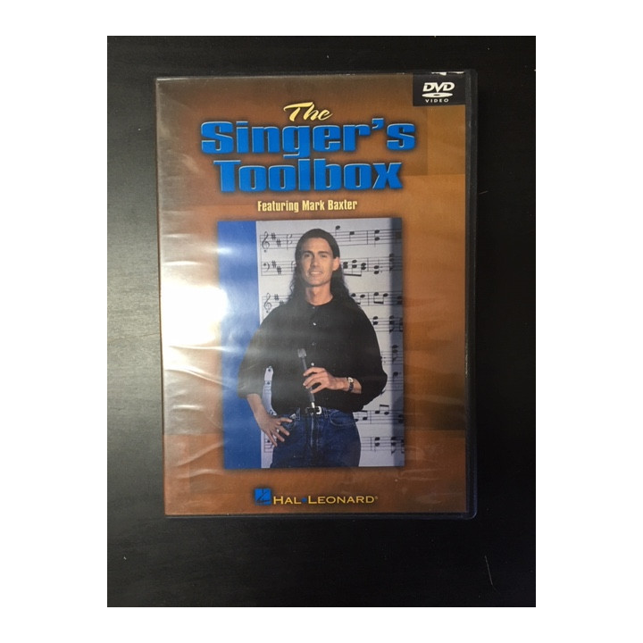 Mark Baxter - The Singer's Toolbox DVD (VG+/M-) -opetus dvd- (R1 NTSC/ei suomenkielistä tekstitystä)