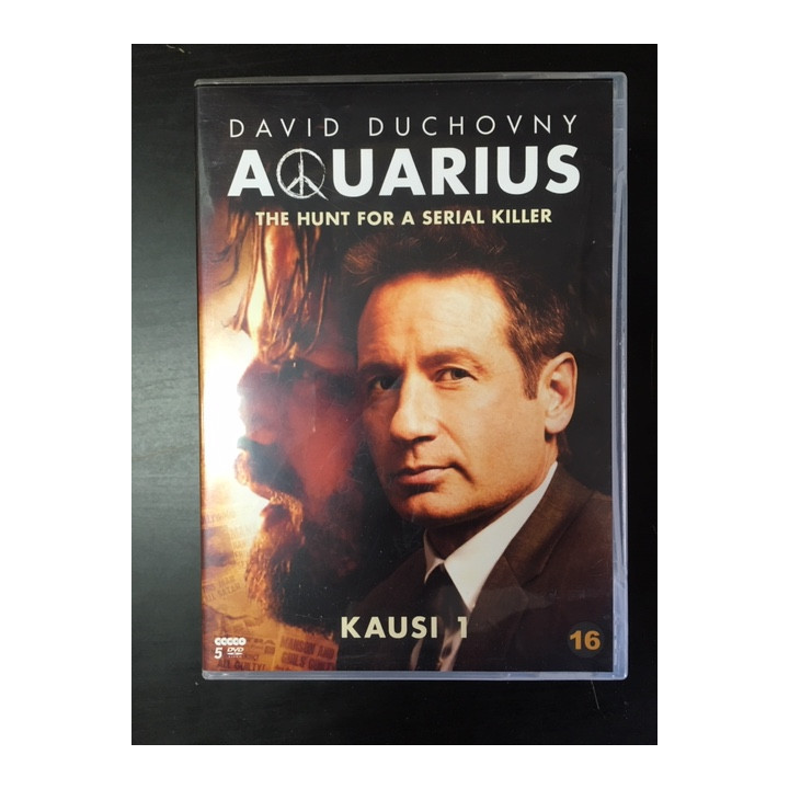 Aquarius - Kausi 1 5DVD (VG+-M-/M-) -tv-sarja-