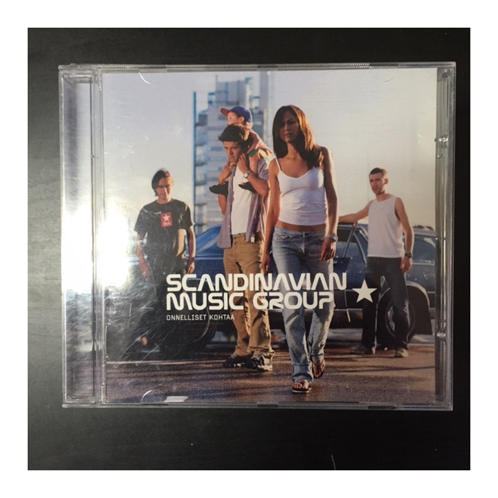 Scandinavian Music Group - Onnelliset kohtaa CD (VG/VG+) -pop rock-