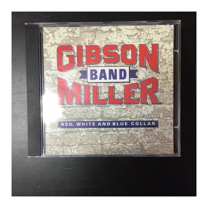 Gibson / Miller Band - Red, White And Blue Collar CD (M-/VG+) -country-