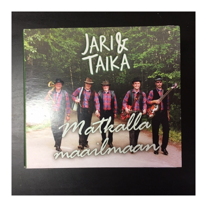 Jari & Taika - Matkalla maailmaan CD (M-/M-) -folk pop-