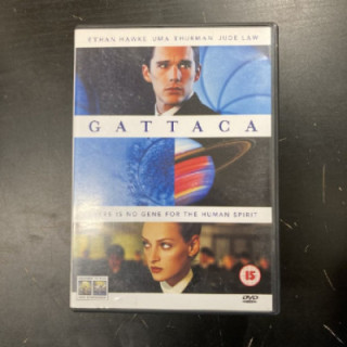 Gattaca DVD (VG/M-) -jännitys/sci-fi-
