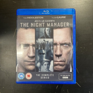 Night Manager - The Complete Series Blu-ray (M-/M-) -tv-sarja- (ei suomenkielistä tekstitystä)