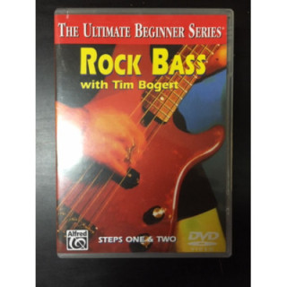 Tim Bogert - Rock Bass (Steps 1 & 2) DVD (avaamaton) -opetus dvd- (R0 NTSC/ei suomenkielistä tekstitystä)