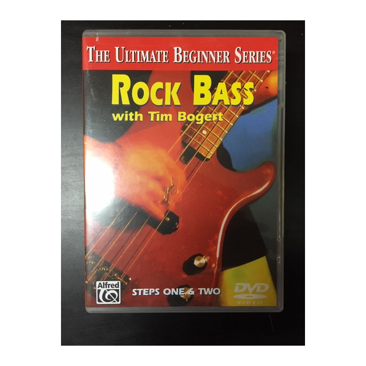 Tim Bogert - Rock Bass (Steps 1 & 2) DVD (avaamaton) -opetus dvd- (R0 NTSC/ei suomenkielistä tekstitystä)