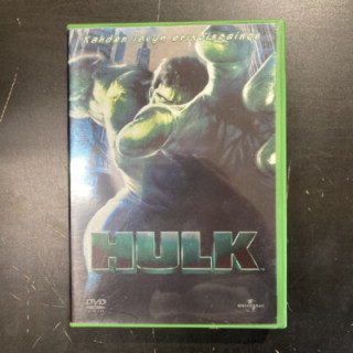 Hulk (erikoispainos) 2DVD (VG+/M-) -toiminta-