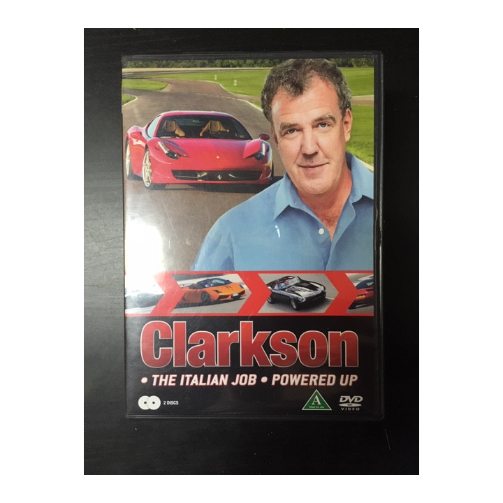 Clarkson - The Italian Job / Powered Up 2DVD (VG/M-) -tv-sarja-