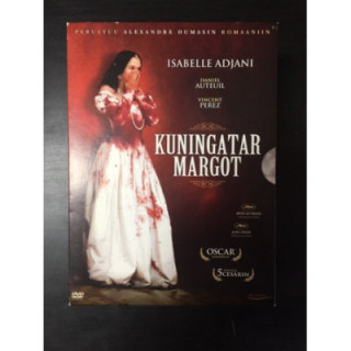 Kuningatar Margot DVD (M-/VG+) -draama-