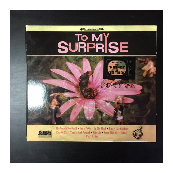 To My Surprise - To My Surprise CD (VG+/VG+) -alt rock-