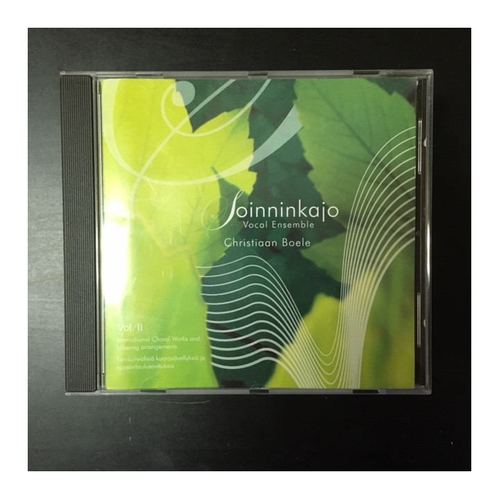 Soinninkajo Vocal Ensemble - Vol. II CD (VG+/VG+) -kuoromusiikki-