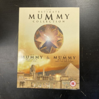 Ultimate Mummy Collection 4DVD (M-/VG+) -seikkailu-