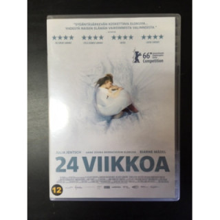 24 viikkoa DVD (VG+/M-) -draama-