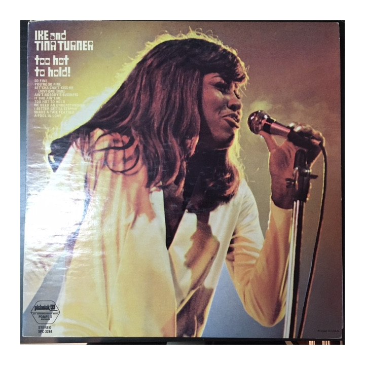 Ike And Tina Turner - Too Hot To Hold LP (VG+/VG+) -r&b-
