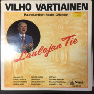 Vilho Vartiainen - Laulajan tie LP (VG+/VG+) -iskelmä-