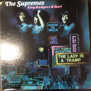 Supremes - The Supremes Sing Rodgers & Hart LP (VG+/VG+) -r&b-