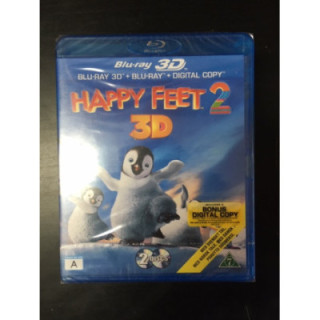 Happy Feet 2 Blu-ray 3D+Blu-ray (avaamaton) -animaatio-