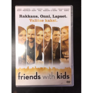 Friends With Kids DVD (VG+/M-) -komedia/draama-