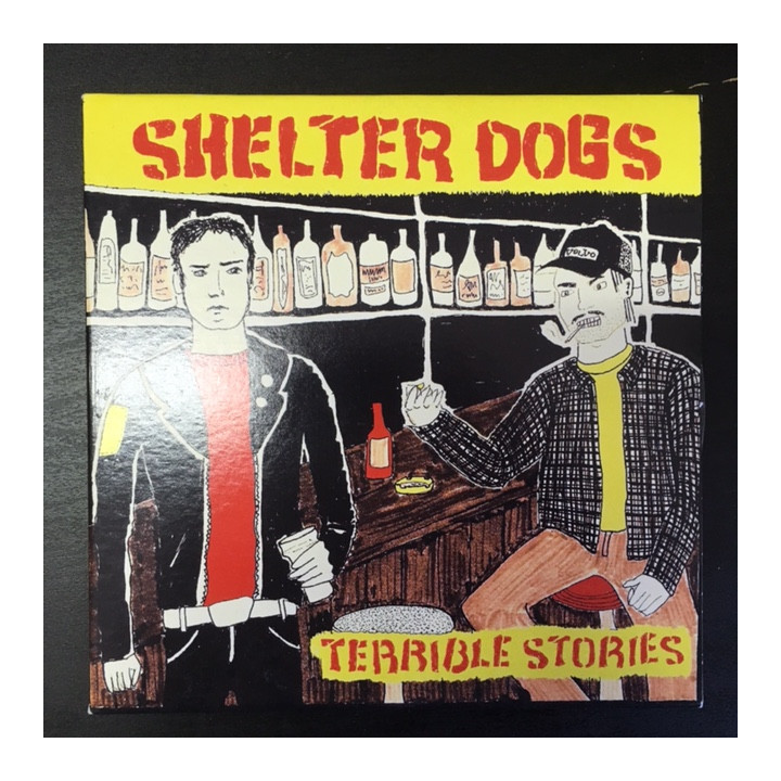 Shelter Dogs - Terrible Stories CDEP (VG+/M-) -punk rock-