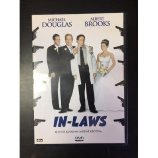 In-Laws DVD (M-/VG+) -toiminta/komedia-